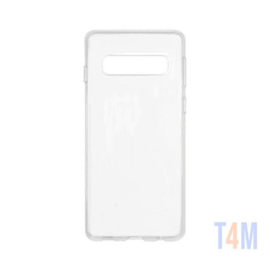 Funda de Silicona Suave para Samsung Galaxy S10 Transparente